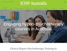 Tablet Screenshot of hypnotherapy-australia.com